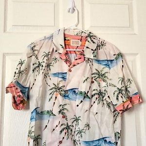Scotch and soda 2 sided tropical shirt size XL